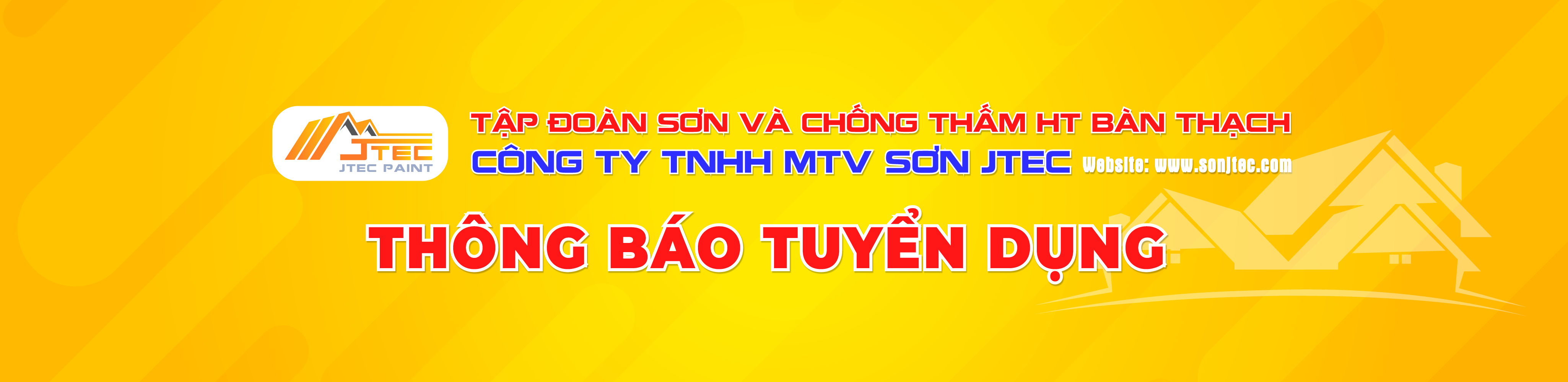 Sơn JTEC thông báo tuyển dụng